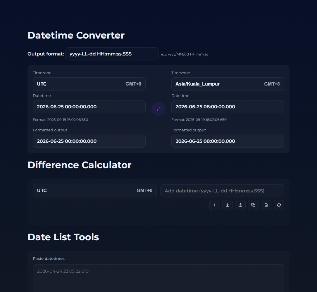 Datetime Converter
